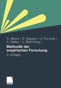 Albers / Klapper / Wolf |  Methodik der empirischen Forschung | Buch |  Sack Fachmedien