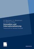 Baumann / Matthes / Braukmann |  Innovation und Internationalisierung | Buch |  Sack Fachmedien