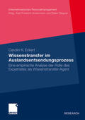 Eckert / Ackermann / Wagner |  Wissenstransfer im Auslandsentsendungsprozess | Buch |  Sack Fachmedien
