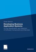 Skroch |  Developing Business Application Systems | Buch |  Sack Fachmedien