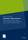 Becker |  Investing in Microfinance | Buch |  Sack Fachmedien
