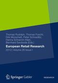 Rudolph / Foscht / Morschett |  European Retail Research | Buch |  Sack Fachmedien