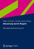 Koch / Conrad |  Steuerung durch Regeln | Buch |  Sack Fachmedien