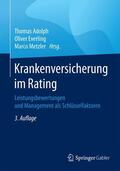 Adolph / Metzler / Everling |  Krankenversicherung im Rating | Buch |  Sack Fachmedien
