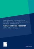 Morschett / Rudolph / Schnedlitz |  European Retail Research | eBook | Sack Fachmedien