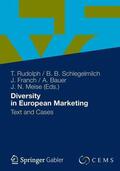 Rudolph / Schlegelmilch / Bauer |  Diversity in European Marketing | eBook | Sack Fachmedien