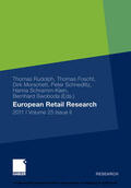 Rudolph |  European Retail Research 2011, Volume 25 Issue II | eBook | Sack Fachmedien