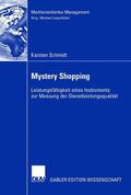 Schmidt |  Mystery Shopping | Buch |  Sack Fachmedien