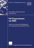 Maaß / Suprinovic / Werner |  FuE-Kooperationen von KMU | eBook | Sack Fachmedien