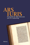 Avenarius / Meyer-Pritzl / Möller |  Ars Iuris | Buch |  Sack Fachmedien