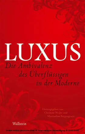 Weder / Bergengruen |  Luxus | eBook | Sack Fachmedien