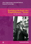 Bruder / Bialluch / Lemke |  Sozialpsychologie des Kapitalismus – heute | eBook | Sack Fachmedien