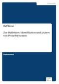 Werner |  Zur Definition, Identifikation und Analyse von Prozeßsystemen | Buch |  Sack Fachmedien