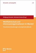 Schroeder / Schulze |  Wohlfahrtsstaat und Interessenorganisationen im Wandel | eBook | Sack Fachmedien