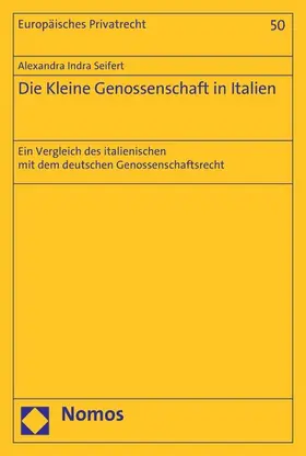 Seifert |  Die Kleine Genossenschaft in Italien | eBook | Sack Fachmedien