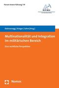 Kielmansegg / Krieger / Sohm |  Multinationalität und Integration im militärischen Bereich | eBook | Sack Fachmedien