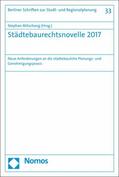 Mitschang |  Städtebaurechtsnovelle 2017 | eBook | Sack Fachmedien