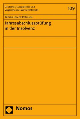 Petersen | Jahresabschlussprüfung in der Insolvenz | E-Book | sack.de