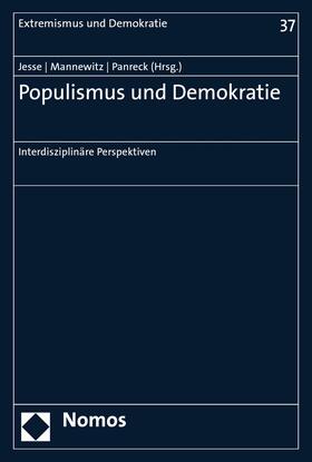 Jesse / Mannewitz / Panreck | Populismus und Demokratie | E-Book | sack.de