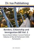 Anderson |  Borders, Citizenship and Immigration Bill Vol. 2 | Buch |  Sack Fachmedien