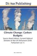 Anderson |  Climate Change: Carbon Budgets | Buch |  Sack Fachmedien