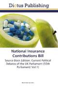 Anderson |  National Insurance Contributions Bill | Buch |  Sack Fachmedien