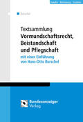 Burschel |  Textsammlung Vormundschaftsrecht, Beistandschaft und Pflegschaft | Buch |  Sack Fachmedien