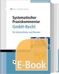 Ring / Grziwotz |  Systematischer Praxiskommentar GmbH-Recht (E-Book) | eBook | Sack Fachmedien