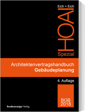 Eich | Architektenvertragshandbuch Gebäudeplanung | Buch | sack.de