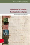 Ertl / Karl |  Inventories of Textiles – Textiles in Inventories | eBook | Sack Fachmedien