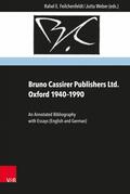 Feilchenfeldt / Weber |  Bruno Cassirer Publishers Ltd. Oxford 1940–1990 | eBook | Sack Fachmedien