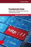 Scholler |  Transitorische Texte | eBook | Sack Fachmedien