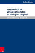 Seeger |  Seeger, J: Effektivität des Vergaberechtsschutzes | Buch |  Sack Fachmedien