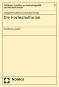 Knopp / Peine / Nowacki |  Die Hochschulfusion | Buch |  Sack Fachmedien