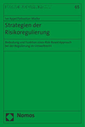 Appel / Mielke | Strategien der Risikoregulierung | Buch | sack.de