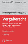 Pünder / Schellenberg |  Vergaberecht | Buch |  Sack Fachmedien