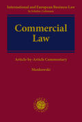 Mankowski |  Commercial Law | Buch |  Sack Fachmedien