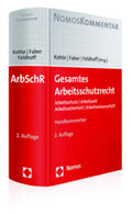 Kohte / Faber / Feldhoff |  Gesamtes Arbeitsschutzrecht: ArbSchR  | Buch |  Sack Fachmedien