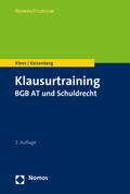 Klees / Keisenberg |  Klausurtraining BGB AT und Schuldrecht | Buch |  Sack Fachmedien