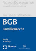 Kaiser / Dauner-Lieb / Schnitzler |  BGB: Bürgerliches Gesetzbuch - Familienrecht | Buch |  Sack Fachmedien
