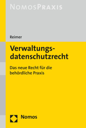 Reimer | Verwaltungsdatenschutzrecht | Buch | sack.de