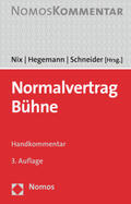 Nix / Hegemann / Schneider |  Normalvertrag Bühne | Buch |  Sack Fachmedien