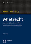 Schach / Riecke |  Mietrecht | Buch |  Sack Fachmedien