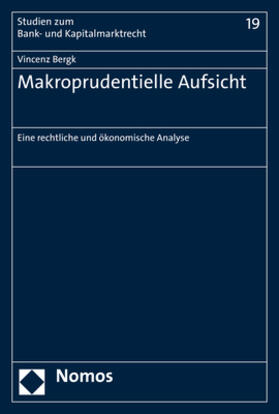 Bergk | Makroprudentielle Aufsicht | Buch | sack.de