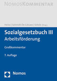 Heinz / Schmidt-De Caluwe / Scholz |  Sozialgesetzbuch III: SGB III | Buch |  Sack Fachmedien