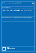 Fußeder |  Soziale Netzwerke im Nachlass | Buch |  Sack Fachmedien