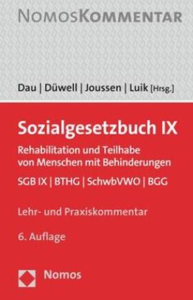 Dau / Düwell / Joussen | Sozialgesetzbuch IX | Buch | sack.de