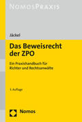 Jäckel |  Das Beweisrecht der ZPO | Buch |  Sack Fachmedien