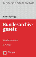 Partsch |  Bundesarchivgesetz | Buch |  Sack Fachmedien