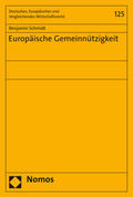 Schmidt |  Schmidt, B: Europäische Gemeinnützigkeit | Buch |  Sack Fachmedien